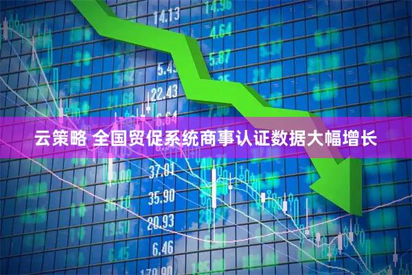 云策略 全国贸促系统商事认证数据大幅增长